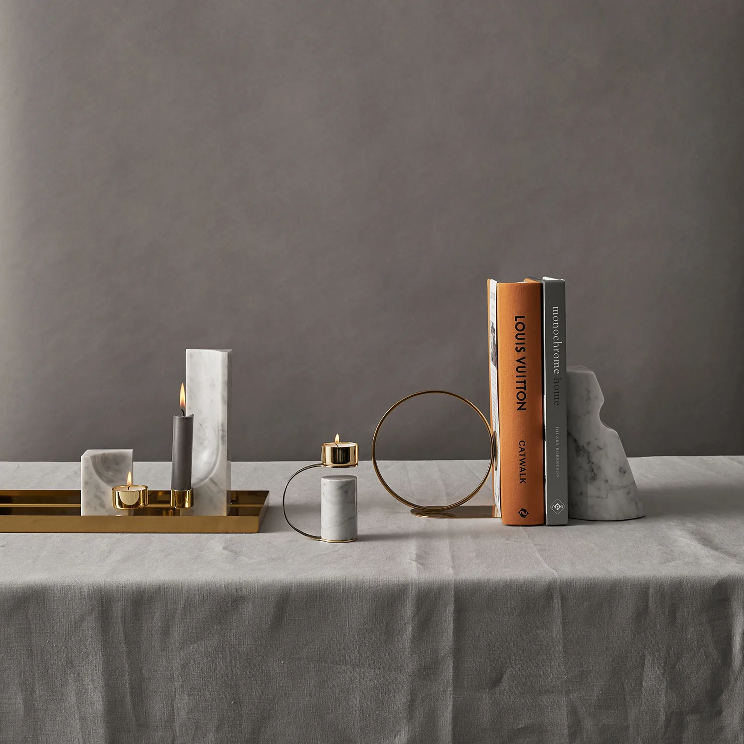 Podstawka na tealight Quarter, Carrara Cooee Design