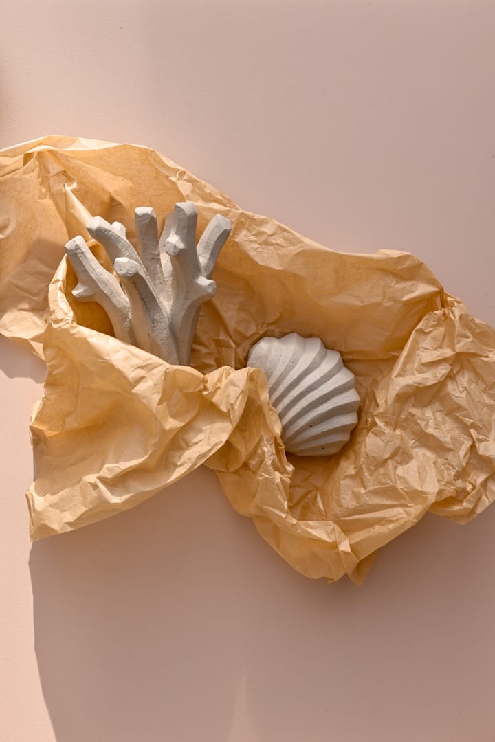 Rzeźba The Clam Shell 13 cm - Limestone - Cooee Design