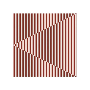 Serwetka Broken Lines 33x33 cm 20-pak - Jagodowo-biały - Cooee Design