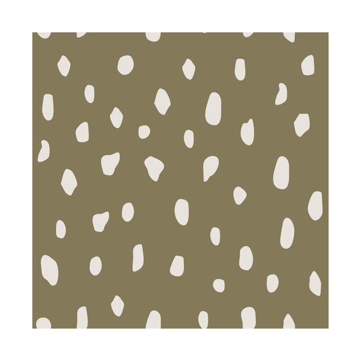 Serwetki Dots 33x33 cm 20-pak - Olive - Cooee Design