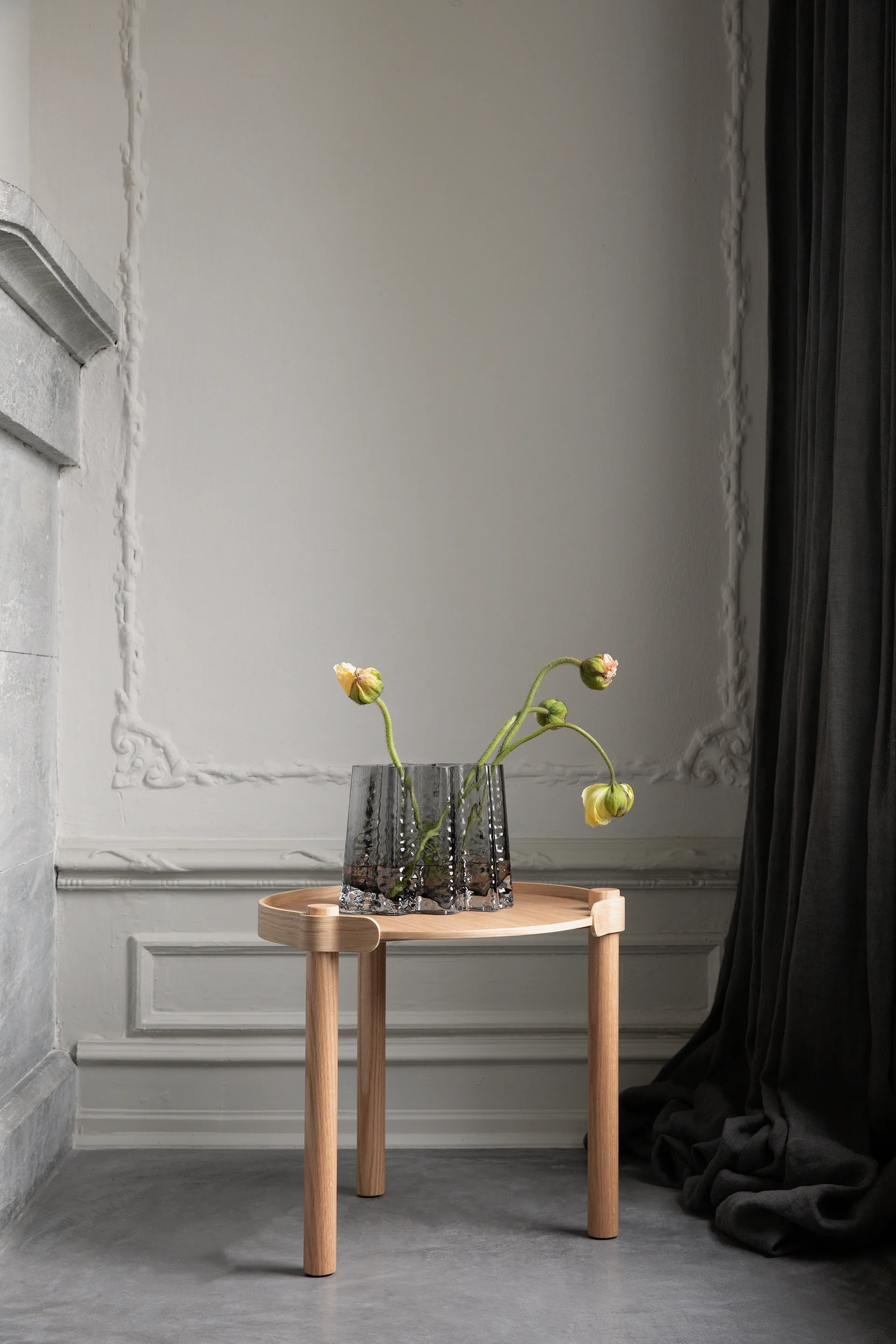 Stół Woody Ø45 cm, Dąb Cooee Design