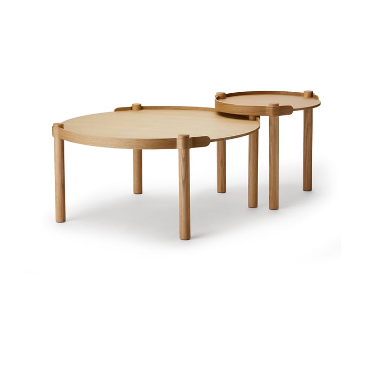 Stół Woody Ø45 cm - Dąb - Cooee Design