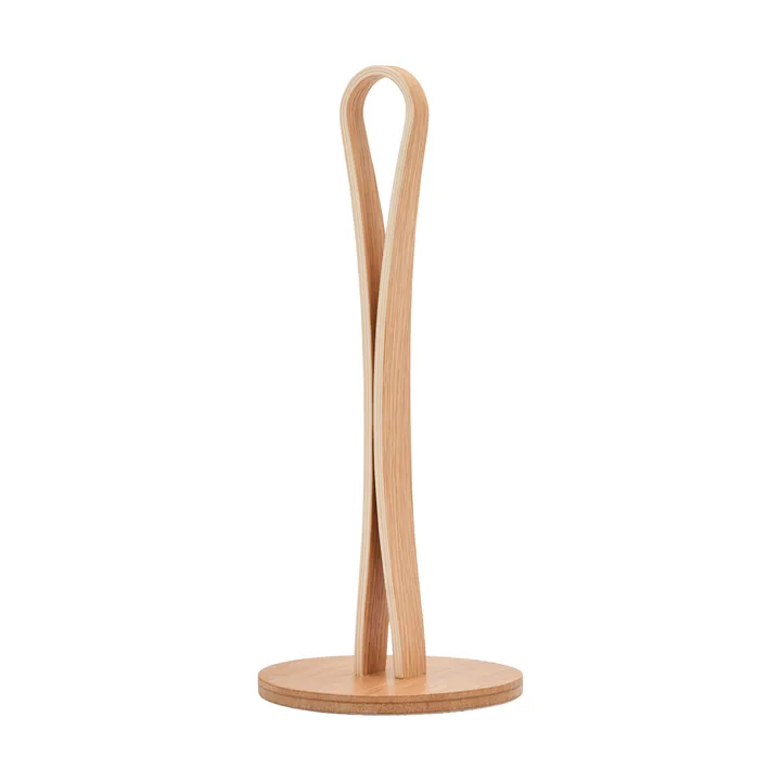 Stojak na papier kuchenny Woody - Dąb - Cooee Design