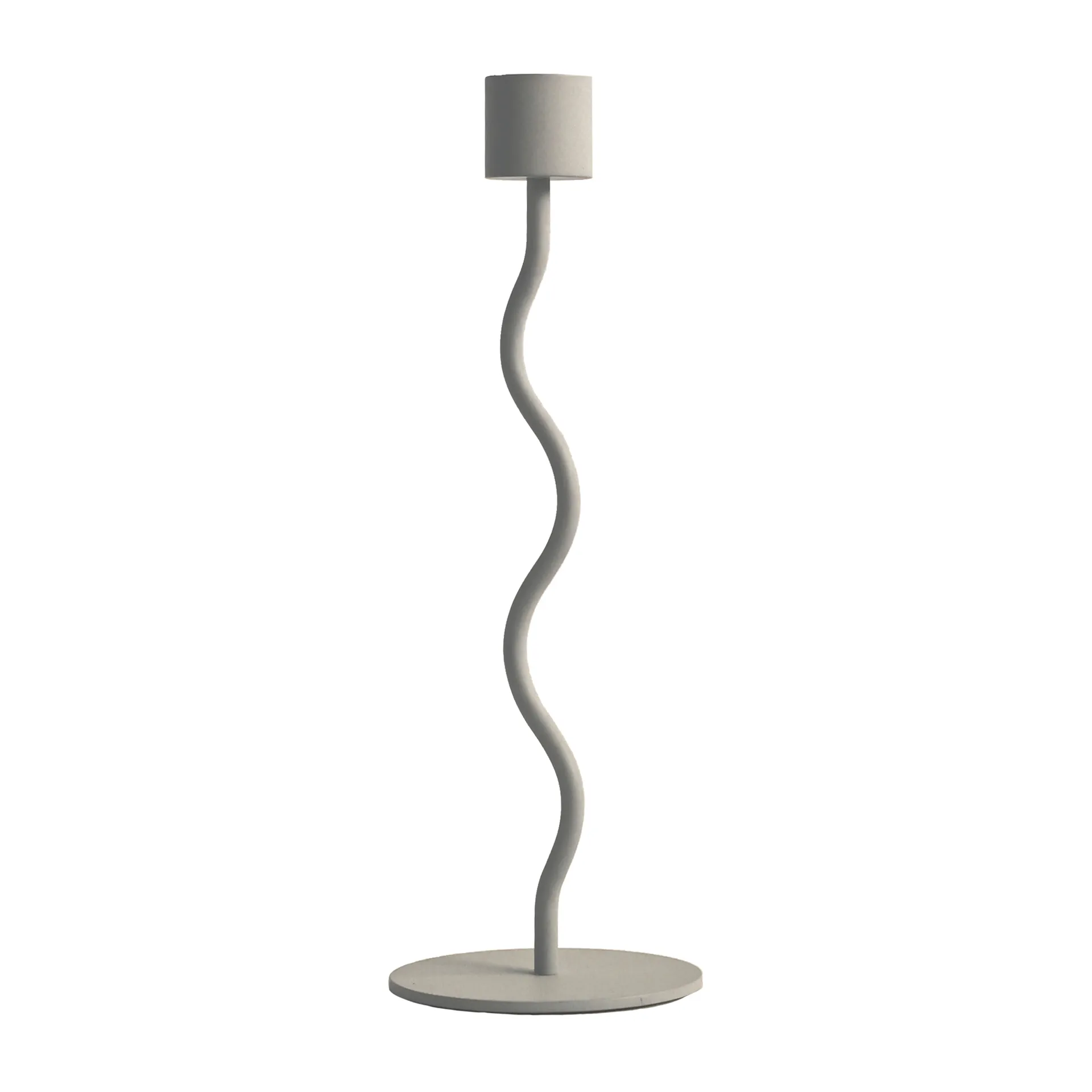 Świecznik Curved 23 cm, Sand Cooee Design