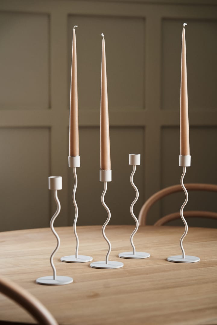 Świecznik Curved 26 cm, Sand Cooee Design