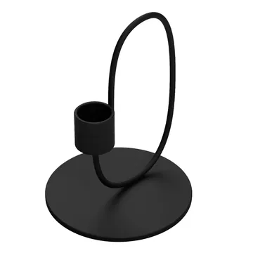 Świecznik Swoop - Czarny - Cooee Design