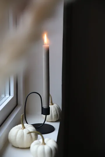 Świecznik Swoop - Czarny - Cooee Design
