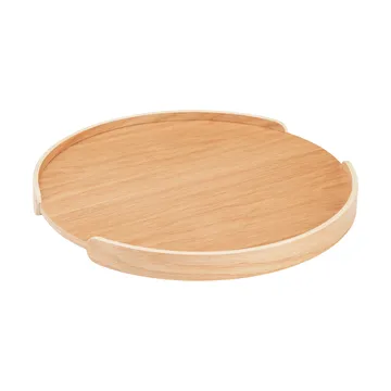 Taca Woody  - Dąb, Ø35 cm - Cooee Design