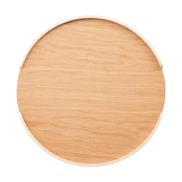 Taca Woody  - Dąb, Ø35 cm - Cooee Design