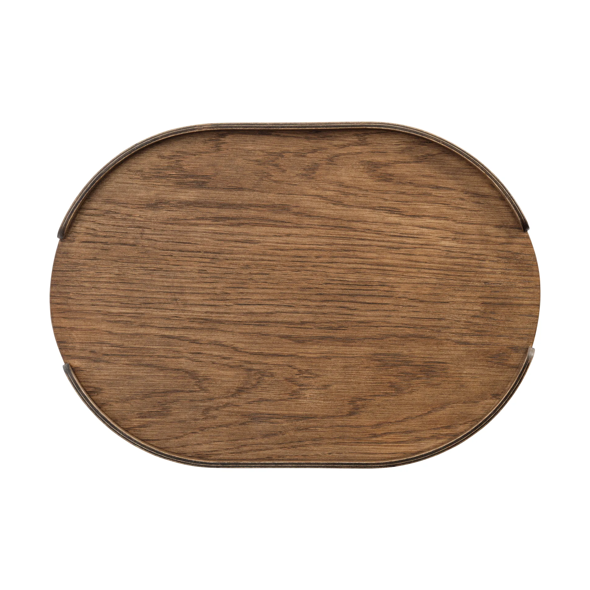 Taca Woody , Dąb bejcowany na ciemno, 28×40 cm Cooee Design