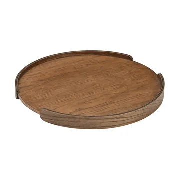 Taca Woody  - Dąb bejcowany na ciemno, Ø35 cm - Cooee Design