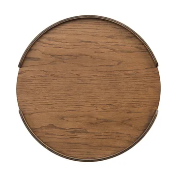 Taca Woody  - Dąb bejcowany na ciemno, Ø35 cm - Cooee Design