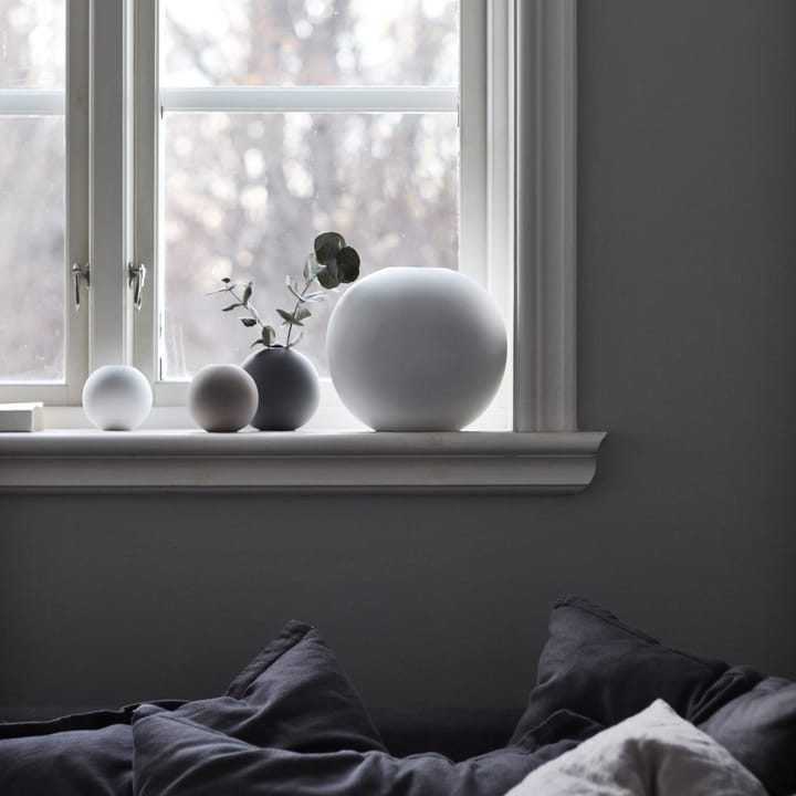 Wazon Ball, biały, 20 cm Cooee Design
