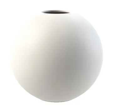 Wazon Ball, biały - 8 cm - Cooee Design