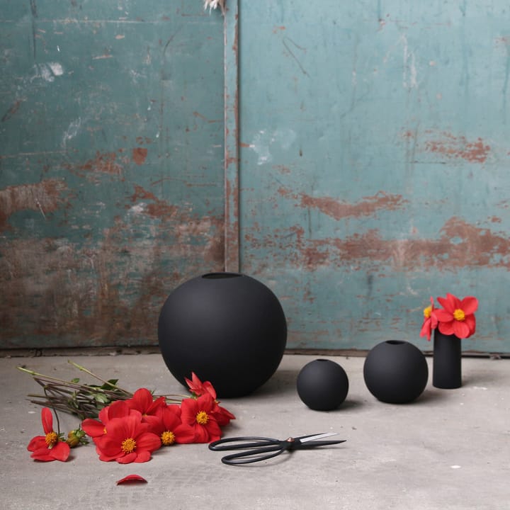 Wazon Ball black, 8 cm Cooee Design