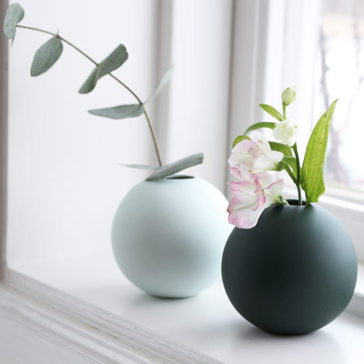 Wazon Ball ciemnozielony, 8 cm Cooee Design