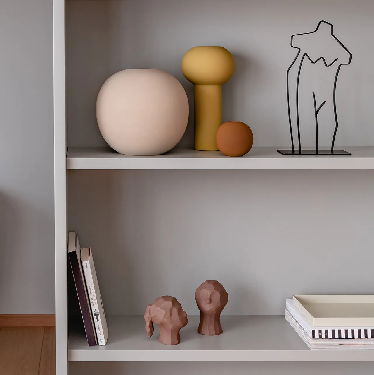 Wazon Ball coconut, 8 cm Cooee Design