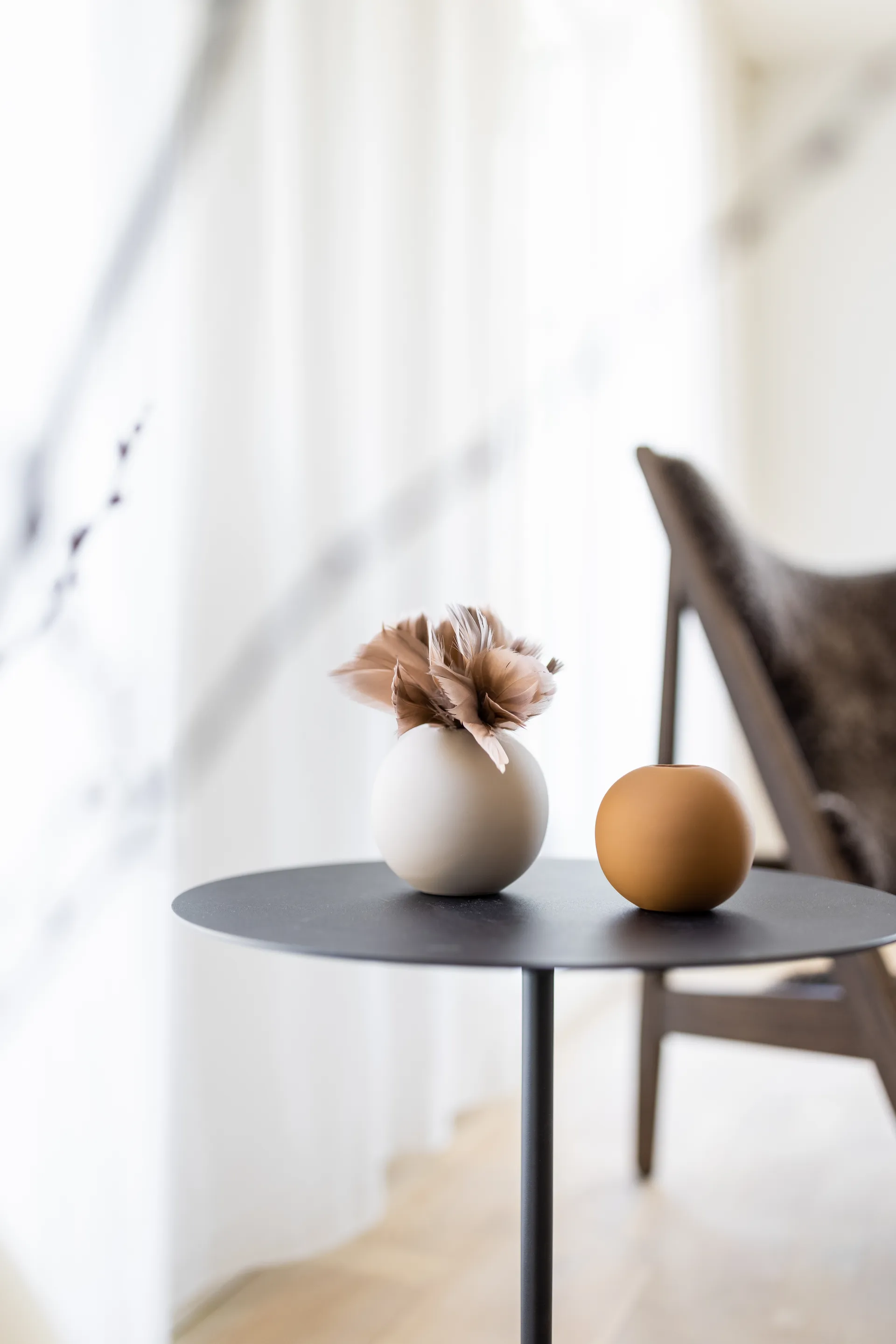 Wazon Ball coconut, 8 cm Cooee Design