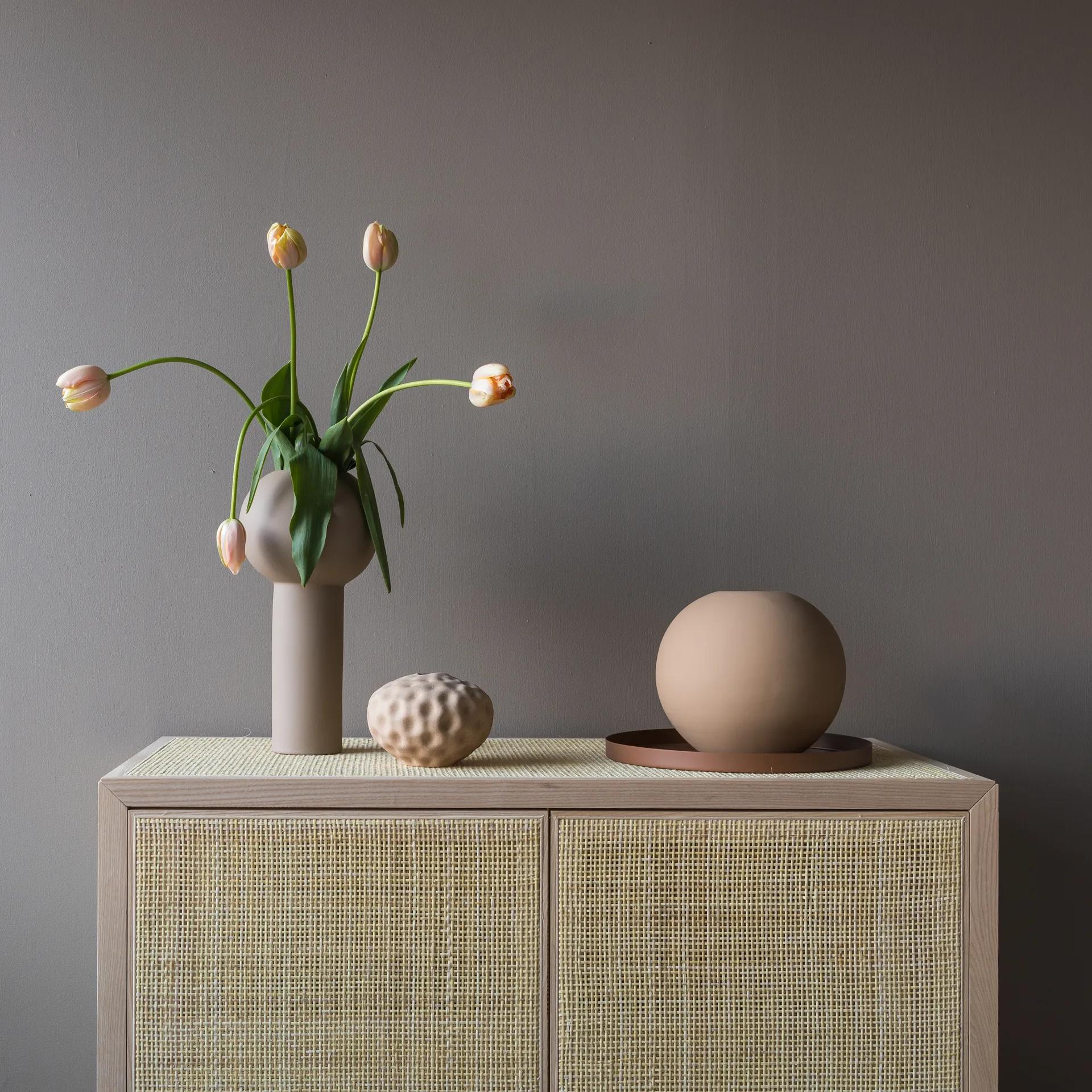 Wazon Ball peanut, 20 cm Cooee Design