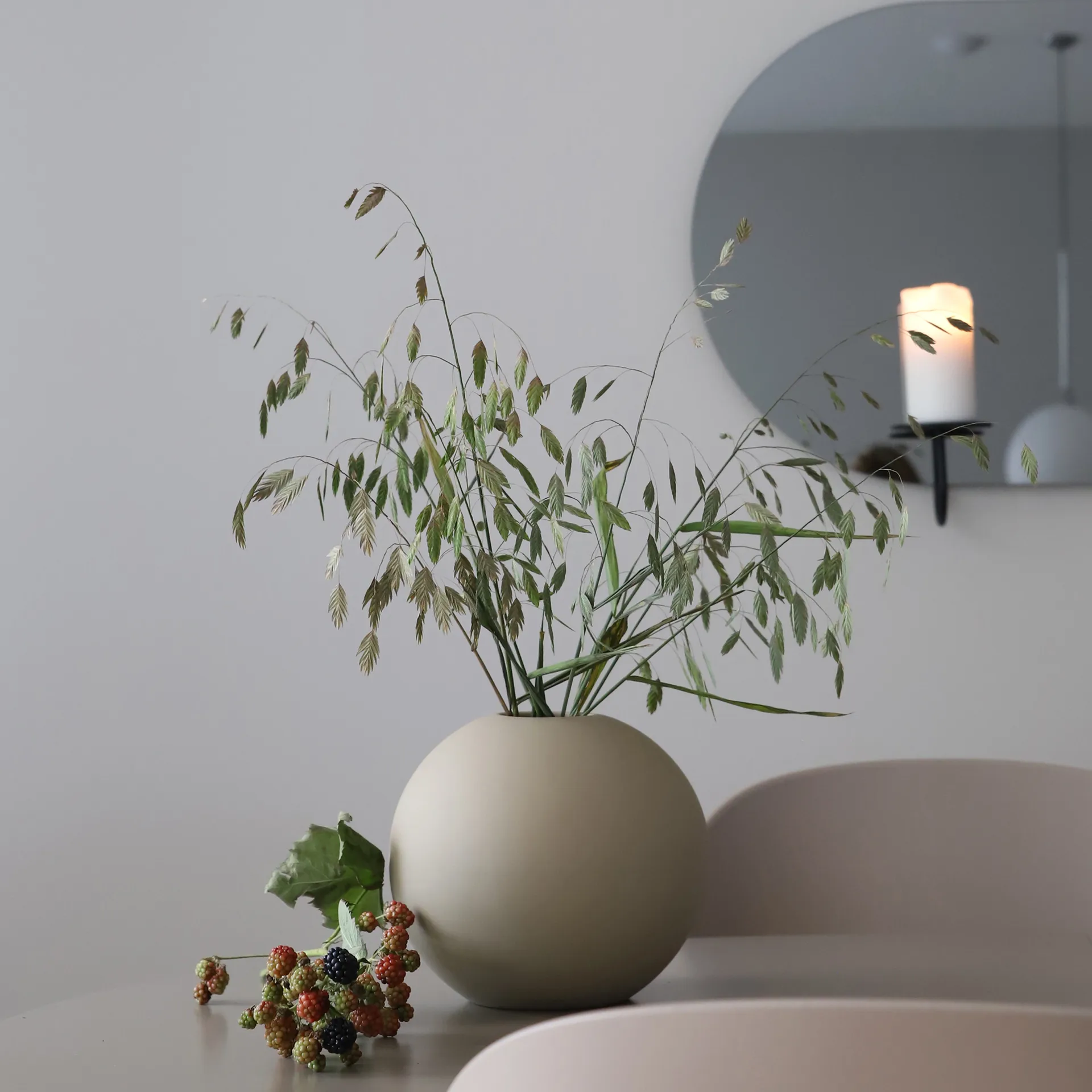 Wazon Ball sand, 20 cm Cooee Design