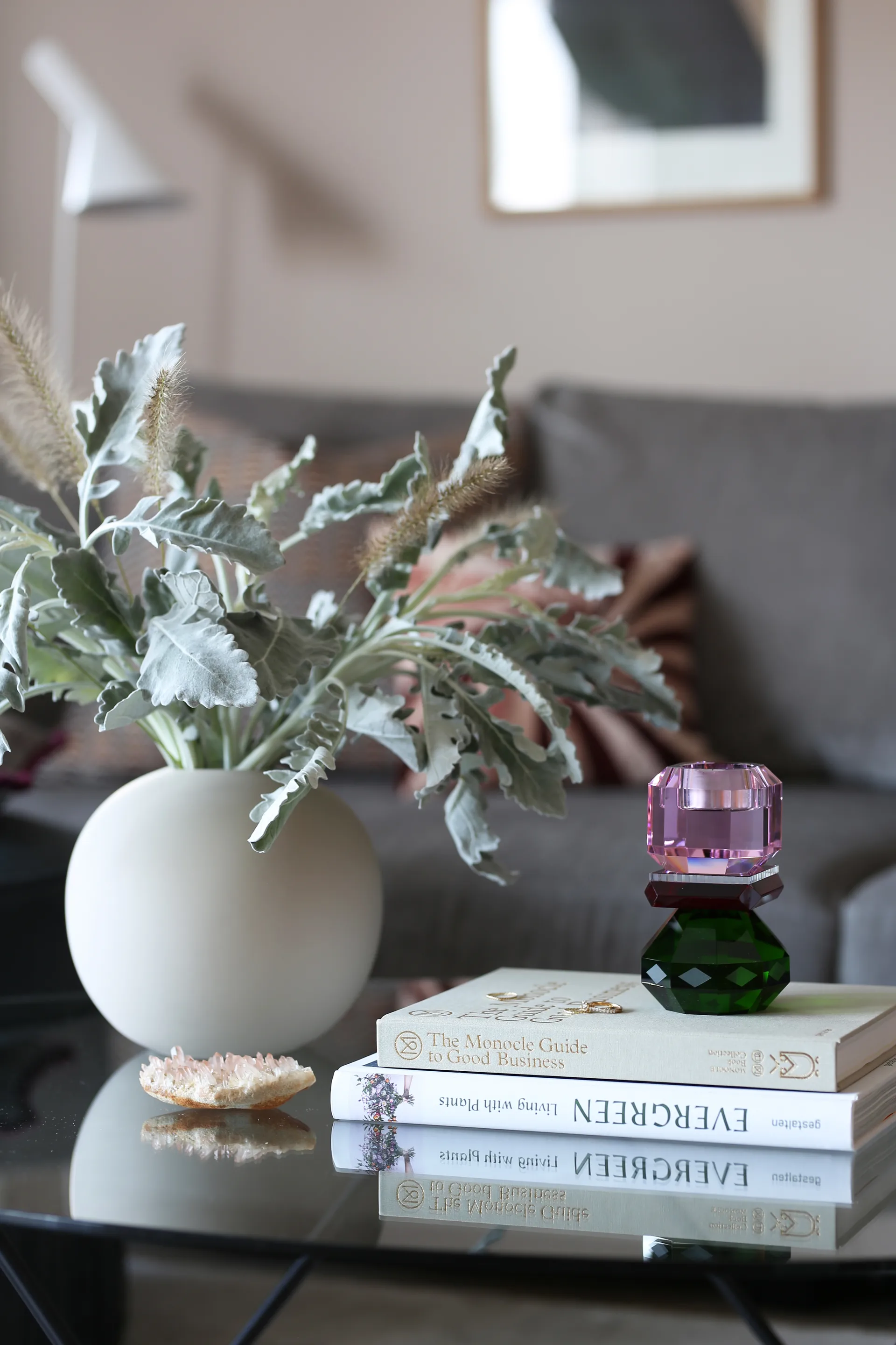 Wazon Ball sand, 20 cm Cooee Design