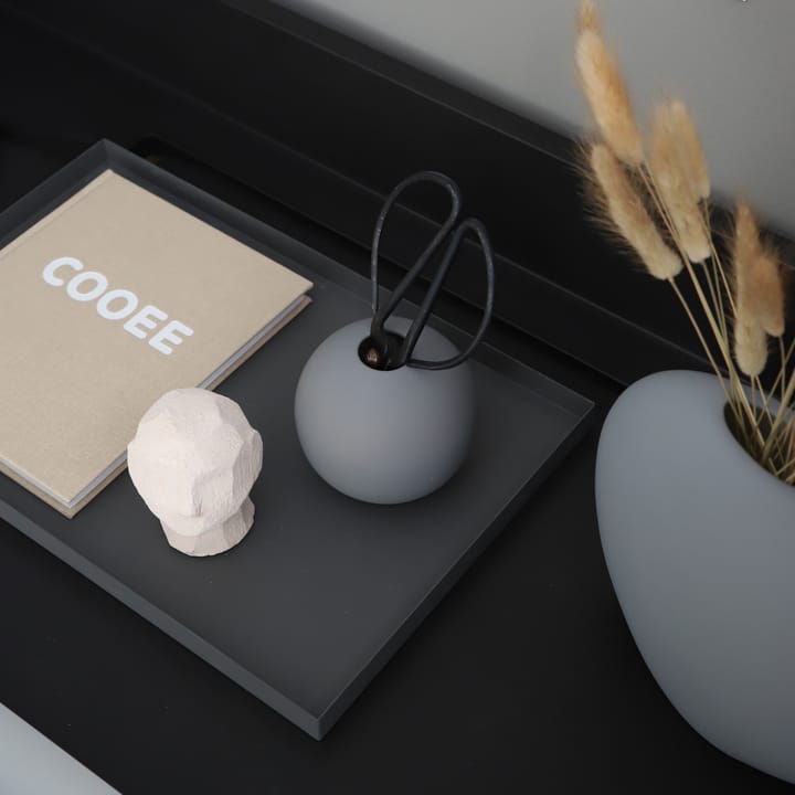 Wazon Ball szary, 10 cm Cooee Design