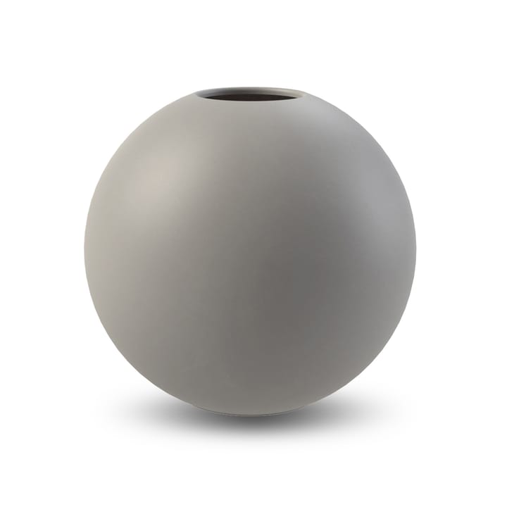 Wazon Ball szary - 20 cm - Cooee Design