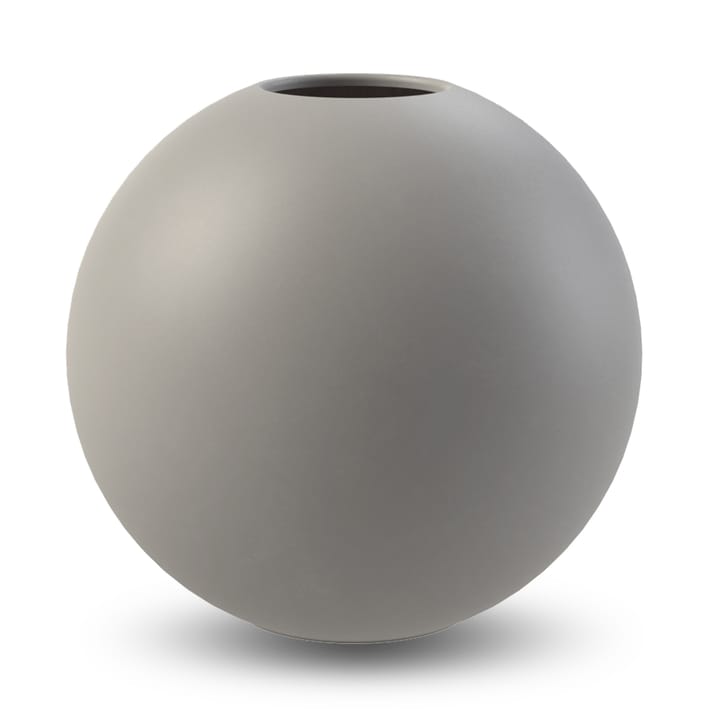 Wazon Ball szary - 30 cm - Cooee Design