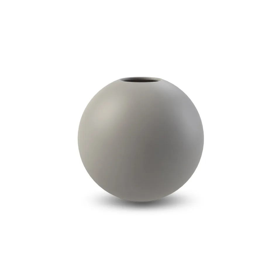 Wazon Ball szary, 8 cm Cooee Design