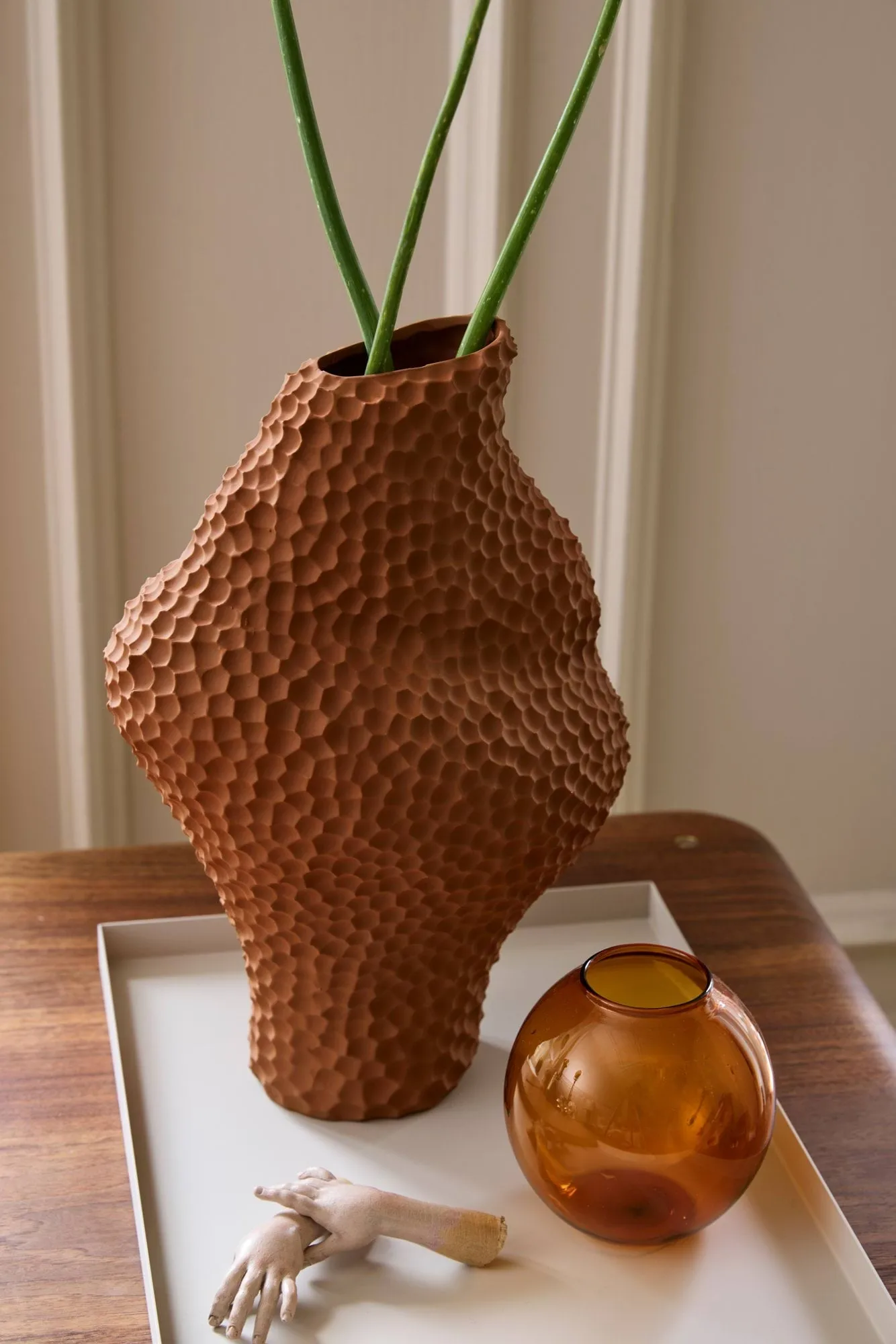 Wazon Bubble, Bursztyn Cooee Design