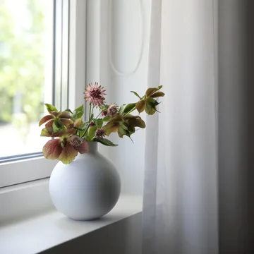 Wazon Collar 12 cm - biały - Cooee Design