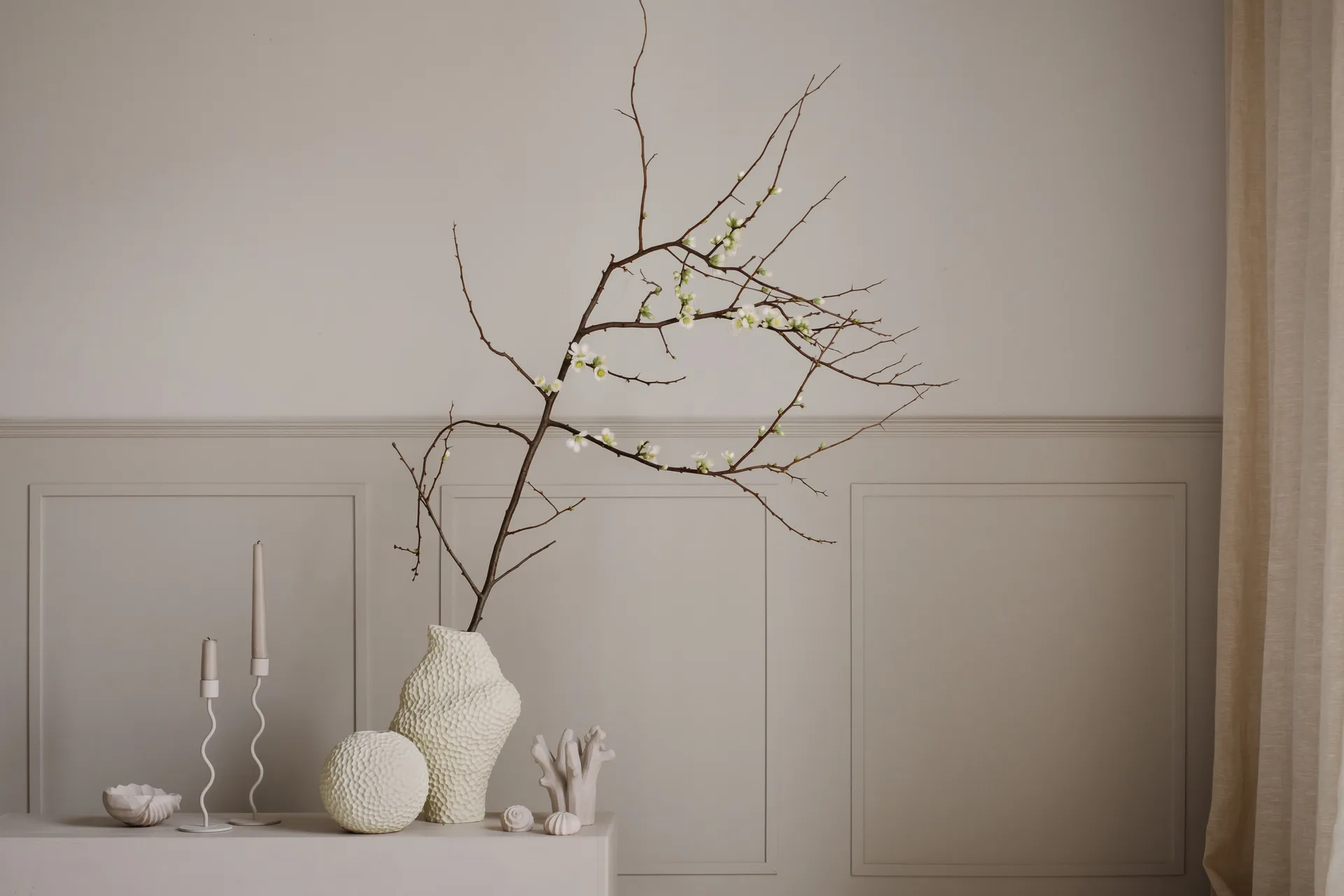 Wazon Kaia 15 cm, Płótno Cooee Design