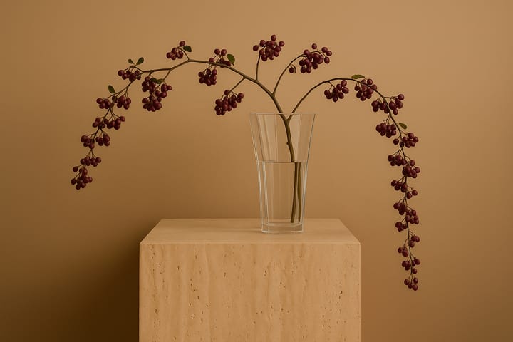 Wazon Liliané 28 cm, Przezroczysty Cooee Design