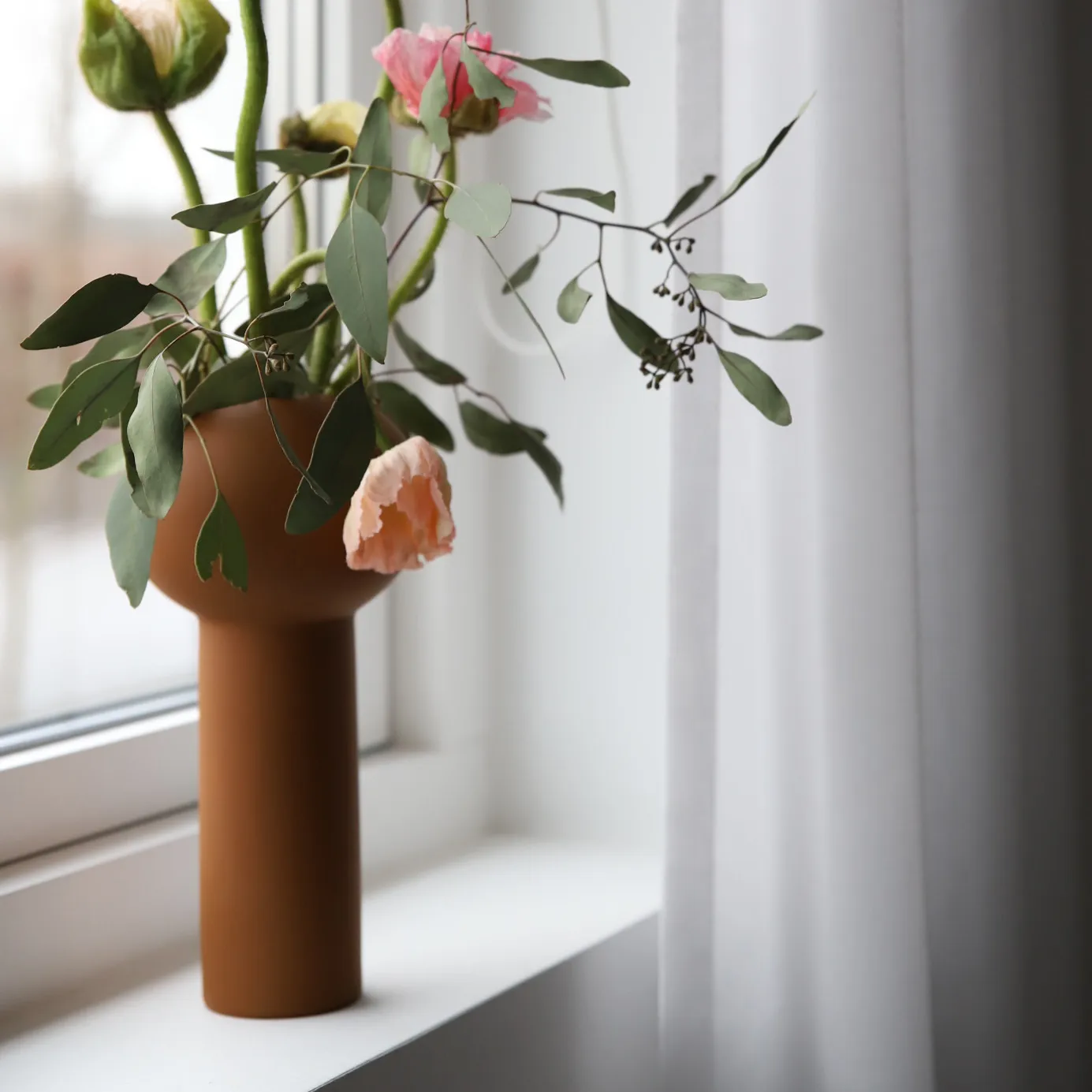 Wazon Pillar 24 cm, Coconut Cooee Design