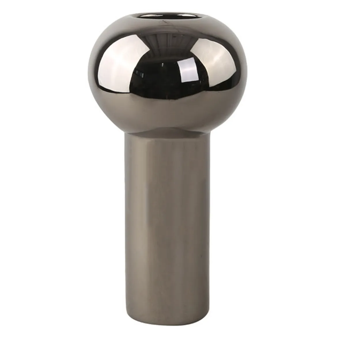 Wazon Pillar 32 cm, Dark Silver Cooee Design