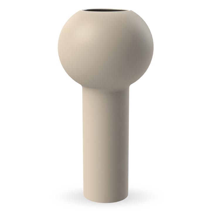 Wazon Pillar 32 cm - Piaskowy - Cooee Design