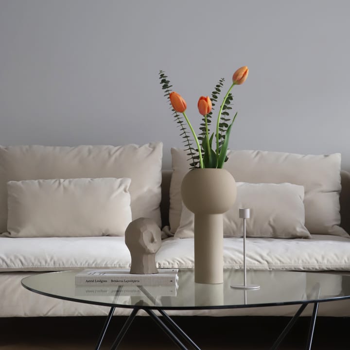 Wazon Pillar 32 cm, Piaskowy Cooee Design