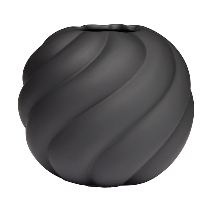 Wazon Twist ball 20 cm - Black - Cooee Design