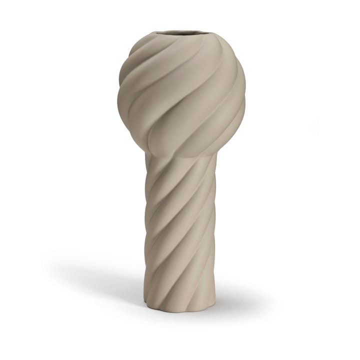 Wazon Twist pillar 34 cm - Sand - Cooee Design