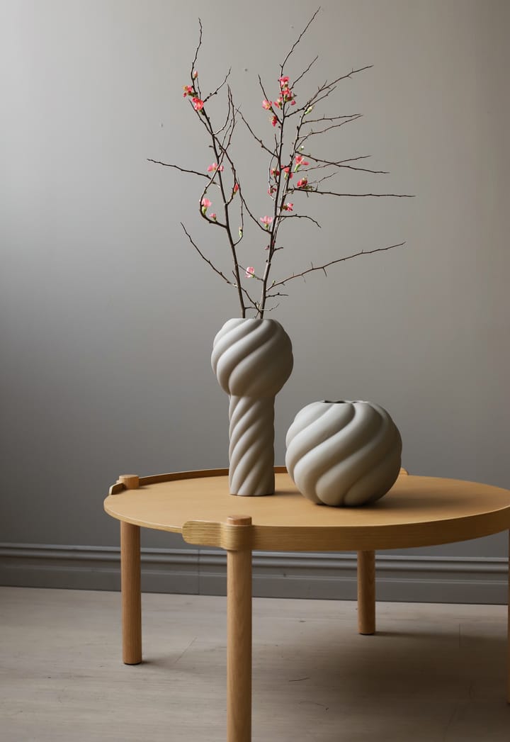 Wazon Twist pillar 34 cm, Sand Cooee Design