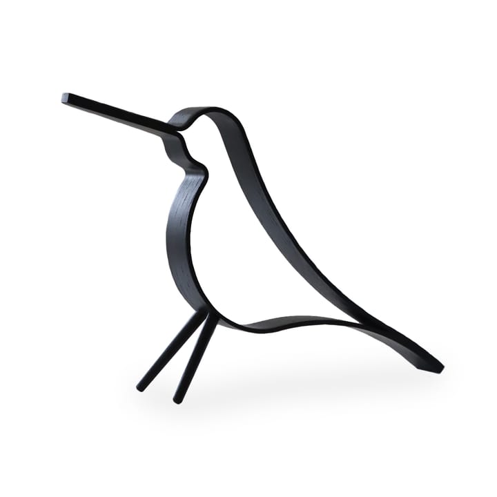 Woody Bird duży - Dąb barwiony na czarno - Cooee Design