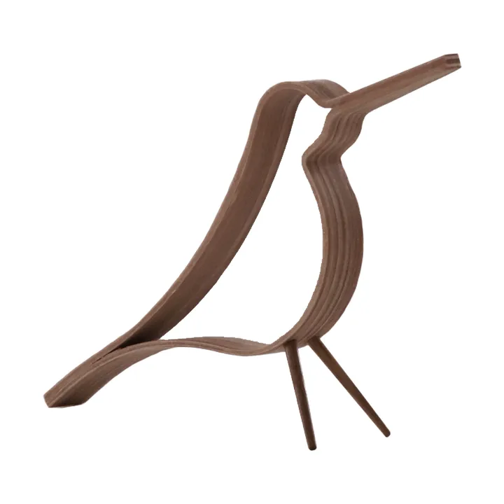 Woody Bird mały - Dąb bejcowany na ciemno - Cooee Design