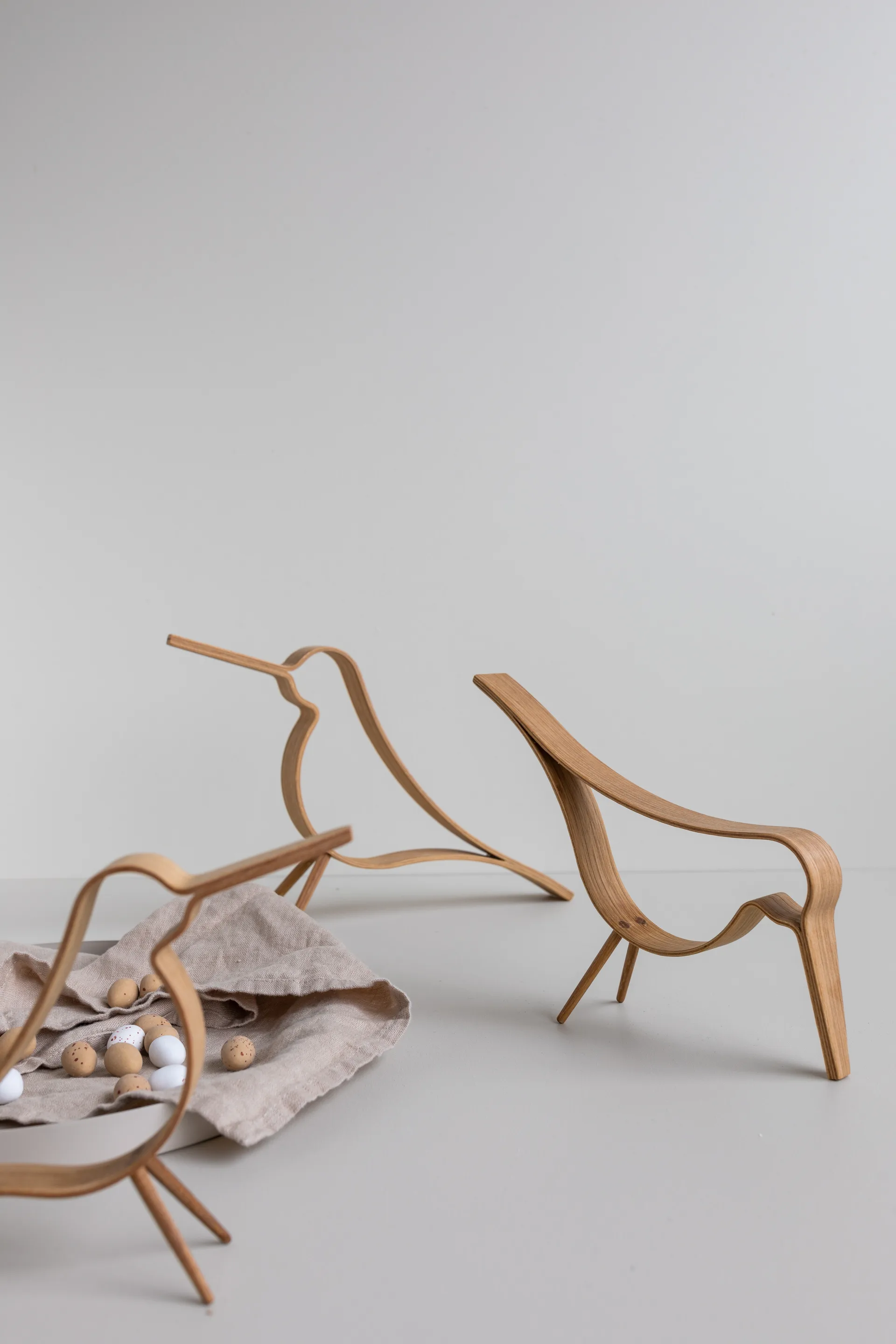 Woody Bird mały, Dąb Cooee Design