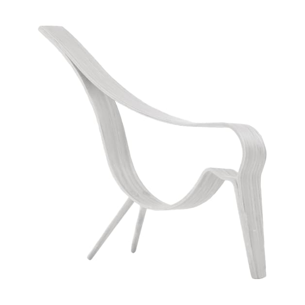 Woody Bird średni - White - Cooee Design