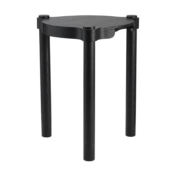 Woody stołek - Dąb bejcowany na czarno - Cooee Design
