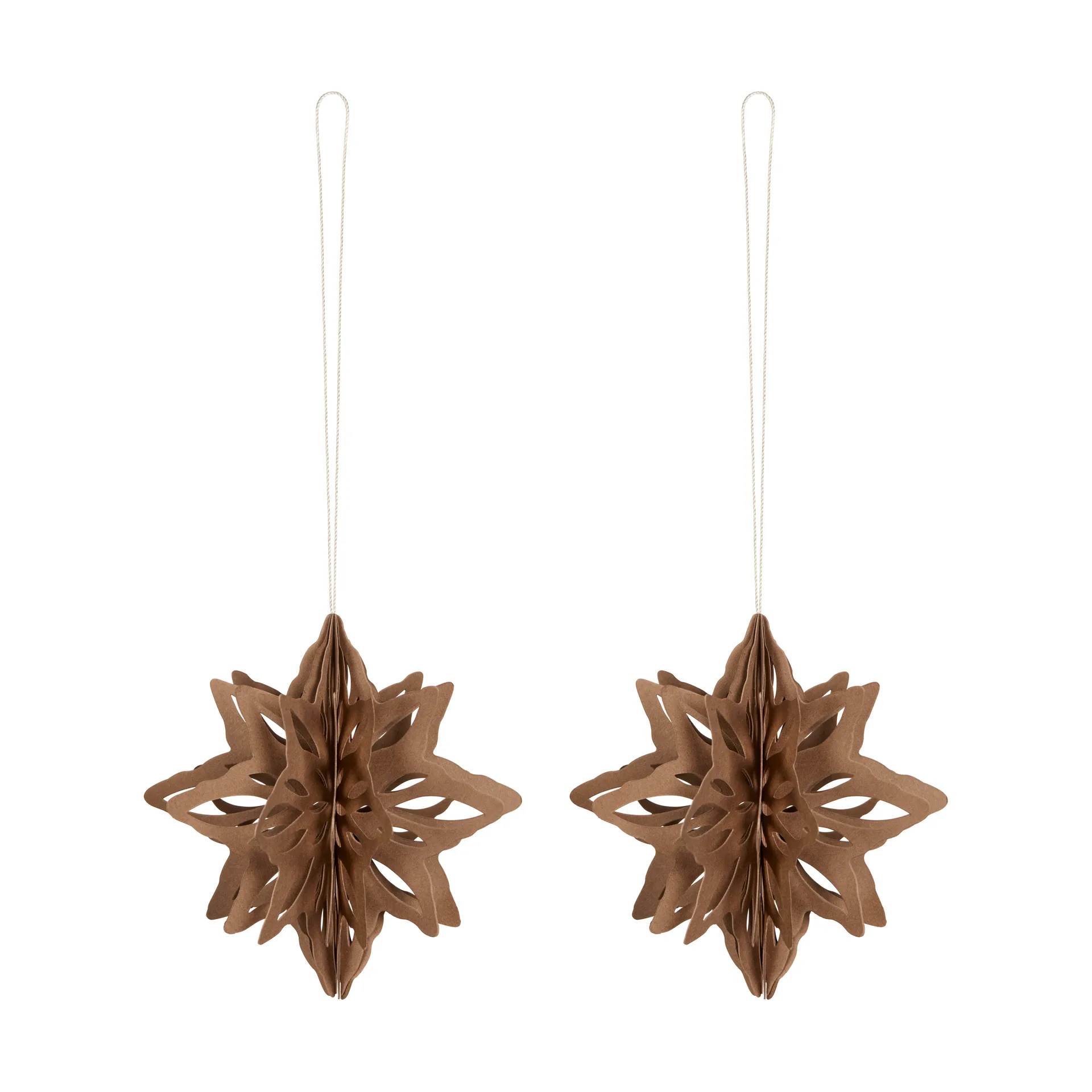 Zawieszka Paper Nova Star 2 szt., Coffee Cooee Design