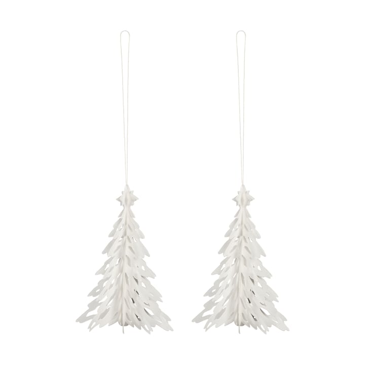 Zawieszka Paper Pinetree 2 szt. - Natural - Cooee Design