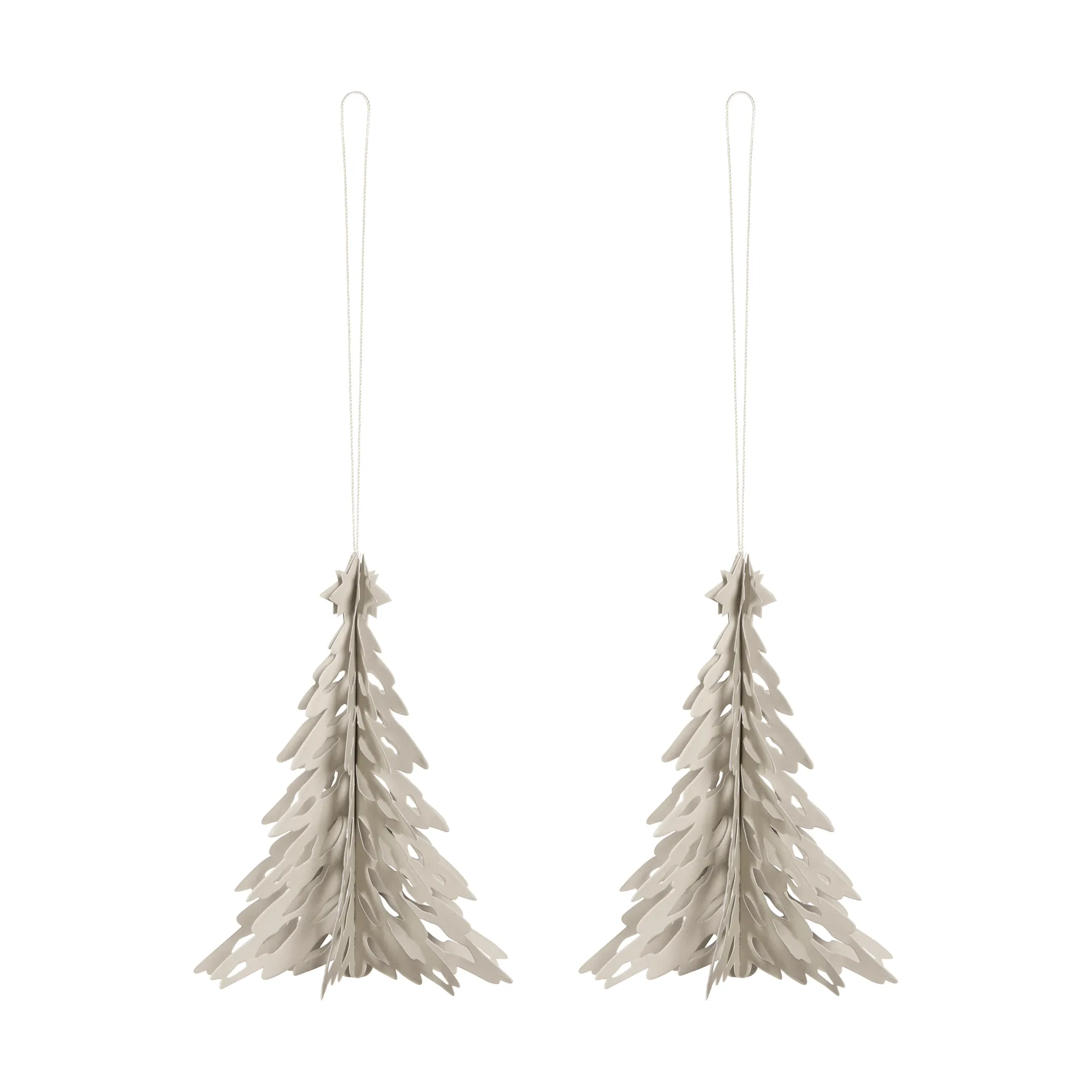 Zawieszka Paper Pinetree 2 szt., Sand Cooee Design