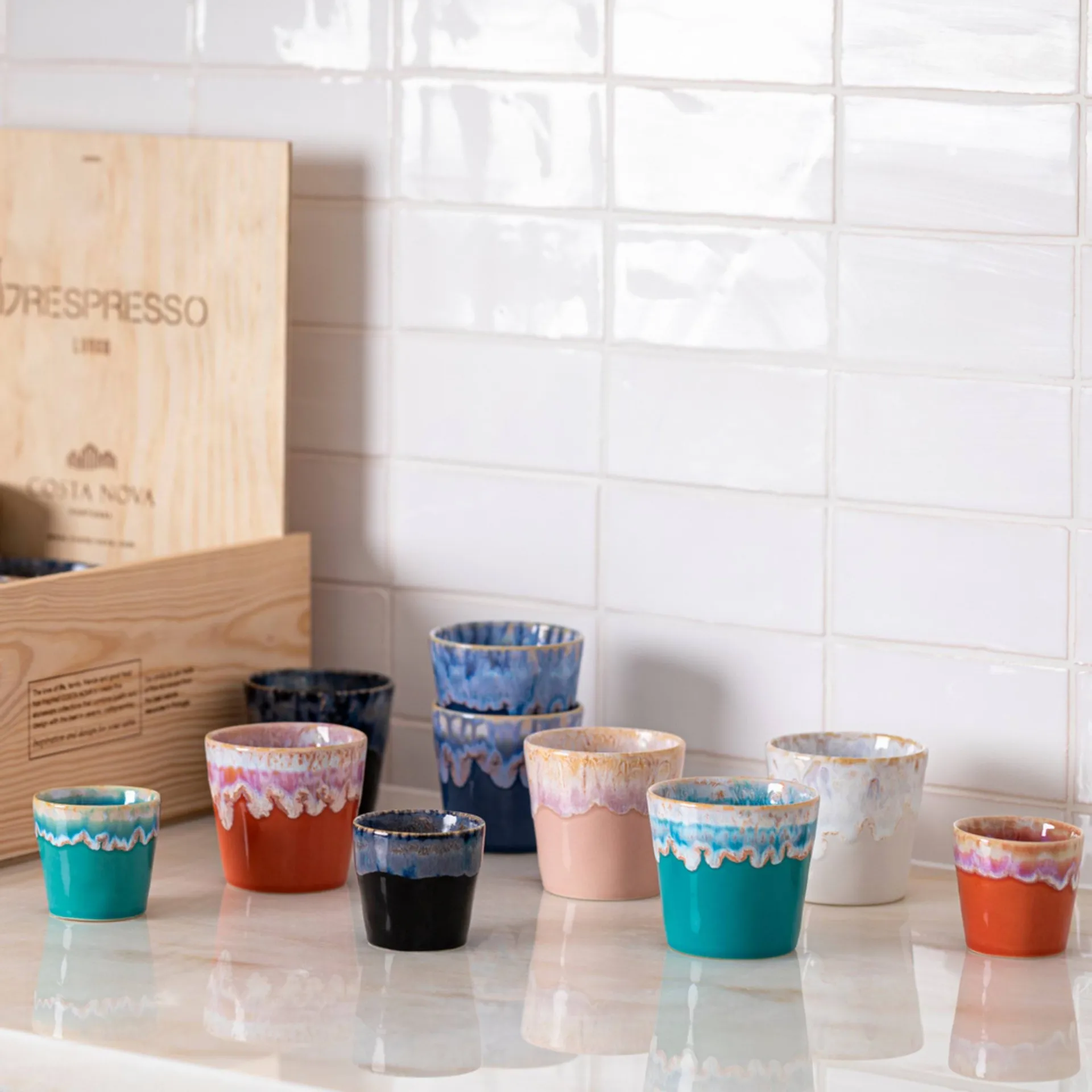 Kubek Grespresso, Pink, 7 cl Costa Nova