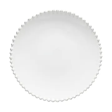 Talerz obiadowy Pearl - Biały, Ø28 cm - Costa Nova